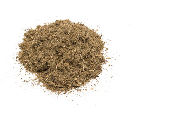 Powder pile for herbalist's shop