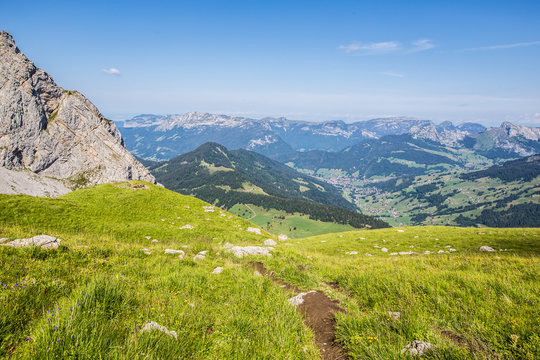 Dans la combe du grand Cr&ecirc;t