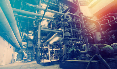 Equipment, cables and piping