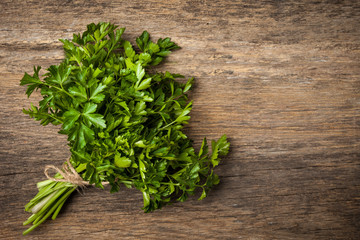 bunch of parsley