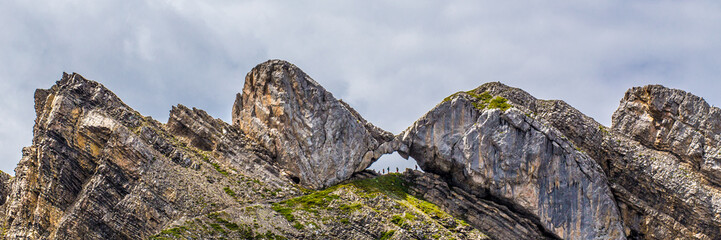 Vue sur le trou de la mouche, Aravis