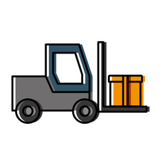 forklift truck icon