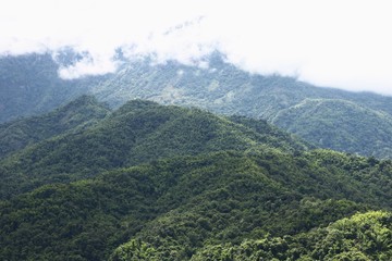 Fototapeta premium Khao Kho mountain in Phetchabun Province, Thailand