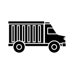 cargo truck icon