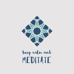 Yoga Studio Vector Poster