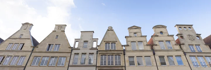 Giebelhäuser am Prinzipalmarkt, Münster, Münsterland, Nordrhein-Westfalen, Deutschland, Europa © lichtbildmaster