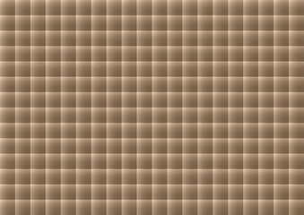 Brown geometric background in a cage, vector illustration