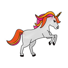 cute littl unicorn cartoon