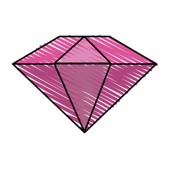 colorful diamond stone cartoon