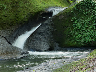 Fototapeta premium 阿武隈川源流のおろちが滝
