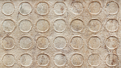 Mold of recycled paper texture.