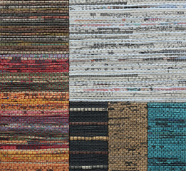 Abstract weave texture made from recycled newspaper texture.