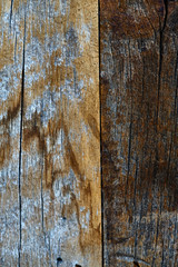 Holz Hintergrund mit zwei verschiedenen Farben in braun und hellem beige