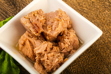 Canned tuna fish