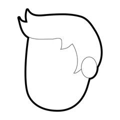 man head vector illustration