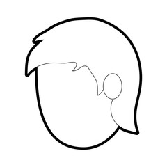 man head vector illustration