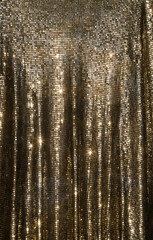 Obraz premium Golden background, chain mail,Hauberk