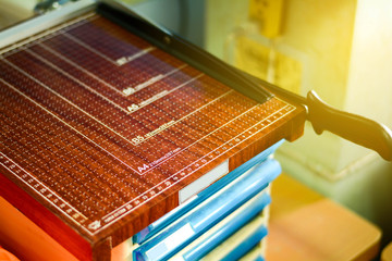 Paper cutter made of wood.Paper Size on Paper Cutter