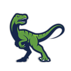 Raptor mascot logo