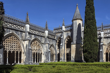 Cloisters in the Monastery of Batalha - Portugal