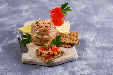 Pate of smoked salmon