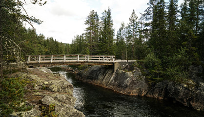Old Bridge in Norway