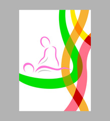 Obraz na płótnie Canvas Massage - 16 - Poster