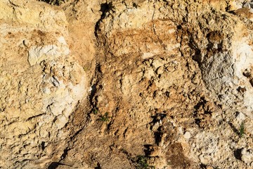 Wall background of clay