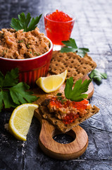 Pate of smoked salmon