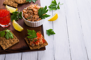 Pate of smoked salmon