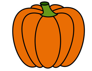 かぼちゃ(濃いオレンジ色)