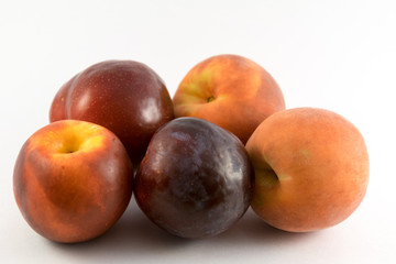 plums and  peaches