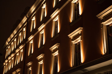 Krakau architectuur & 39 s nachts