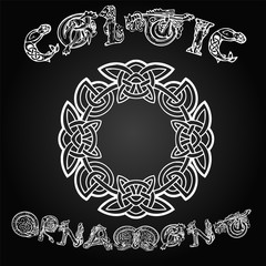 Celtic decorative  ornament