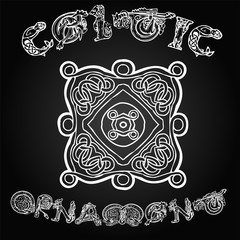 Celtic decorative  ornament