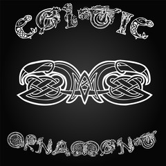 Celtic decorative  ornament