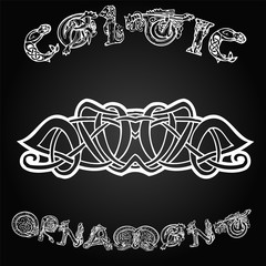 Celtic decorative  ornament