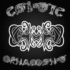 Celtic decorative  ornament