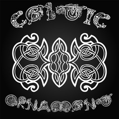 Celtic decorative  ornament