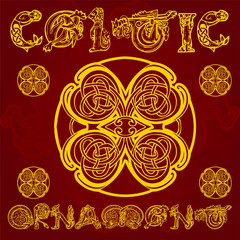Celtic decorative  ornament