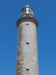 Fototapeta na wymiar Lighthouse of Maspalomas, Gran Canaria, Canary Islands, Spain