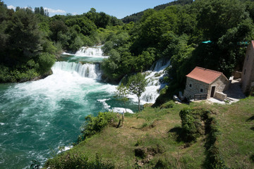 Fototapeta premium Krka Wasserfälle