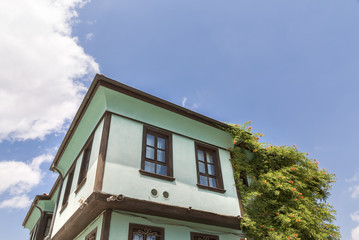 Traditional Turkish House From Odunpazari, Eskisehir, Turkey