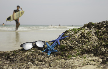 summer on beach