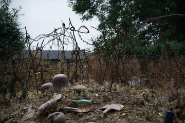 World War one trenches