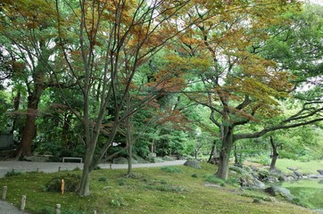 Naklejka premium 清澄庭園