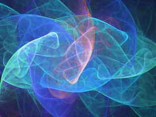 Abstract fractal background