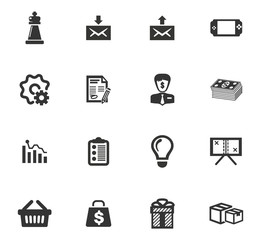 Marketing icons set