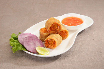 Fresh Vegetable Spring  Roll or Burrito
