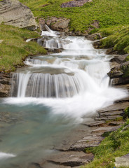 Fototapeta premium Ruisseau vers le col de l Iseran - Savoie